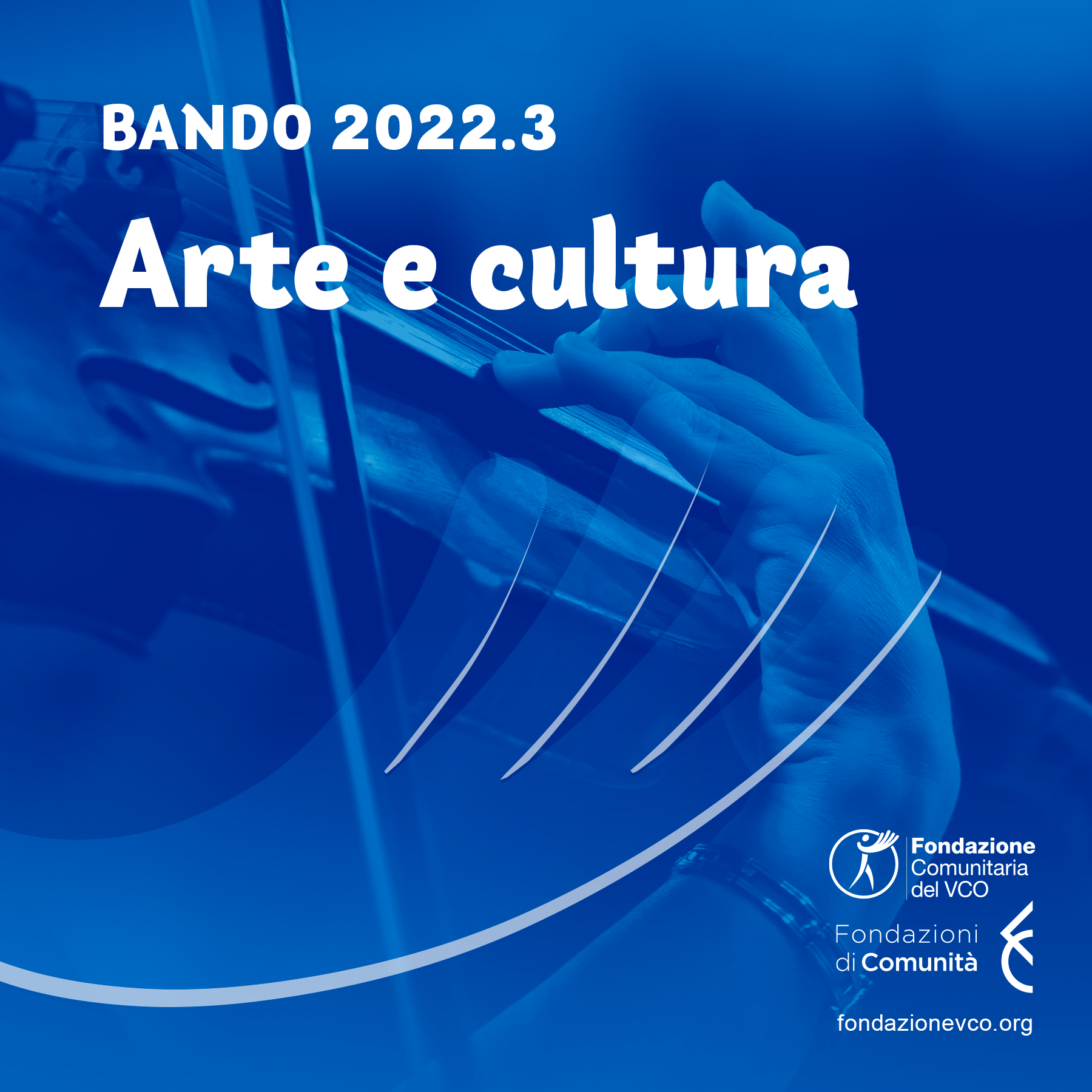 Bando 2022.3 Arte e Cultura per l'anno 2023 Fondazione Comunitaria
